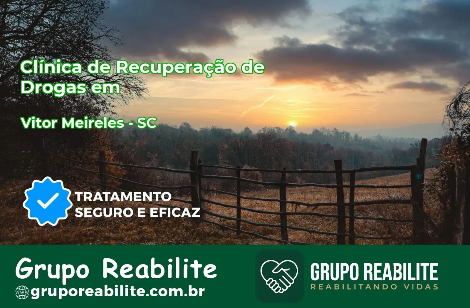 🚨 Clínica de Recuperação de Drogas em Vitor Meireles - SC