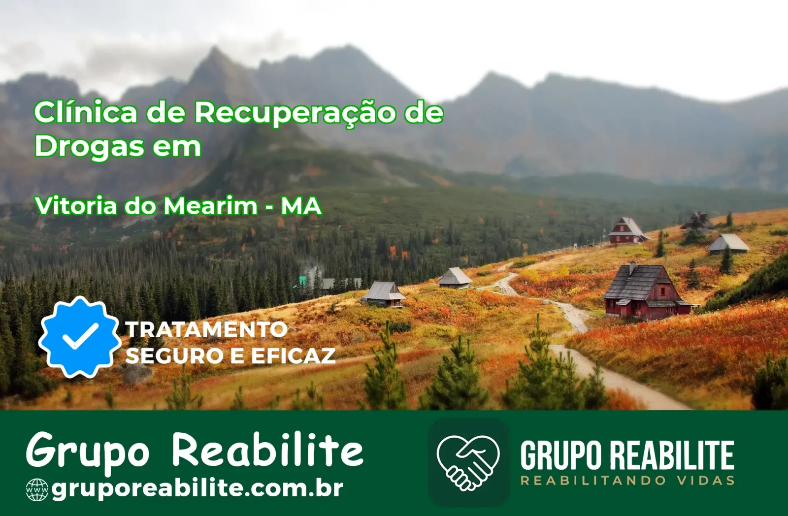 🚨 Clínica de Recuperação de Drogas em Vitória do Mearim - MA