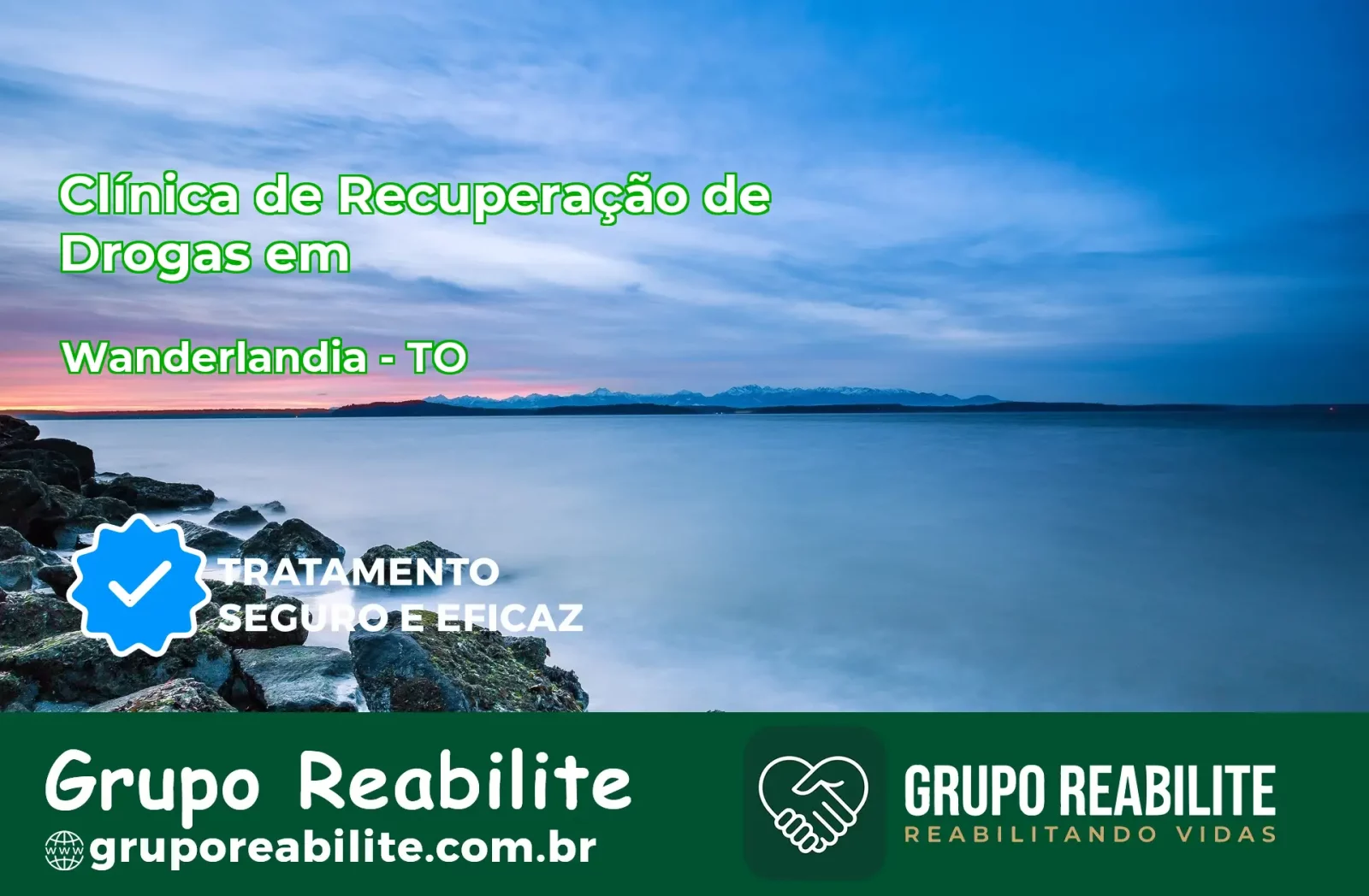 🚨 Clínica de Recuperação de Drogas em Wanderlândia - TO
