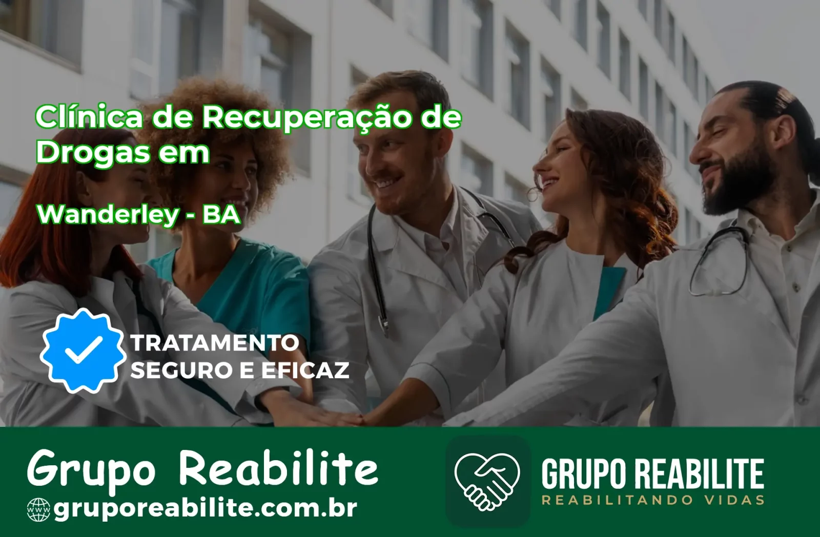 🚨 Clínica de Recuperação de Drogas em Wanderley - BA