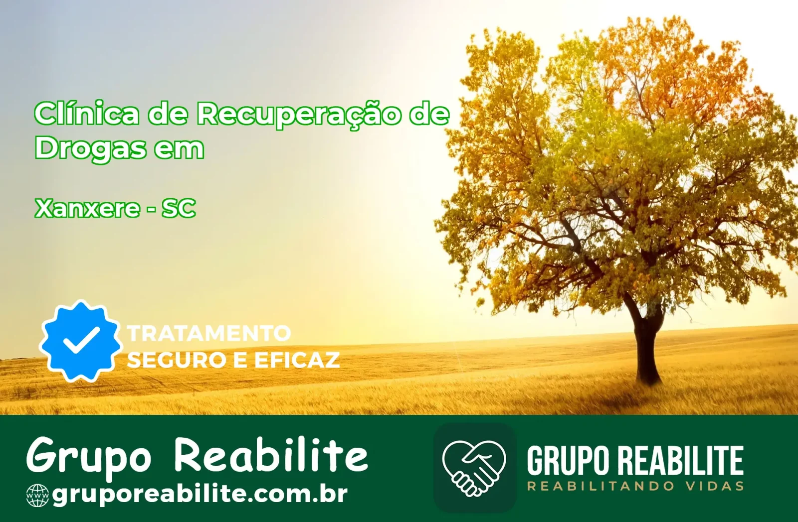 🚨 Clínica de Recuperação de Drogas em Xanxerê - SC