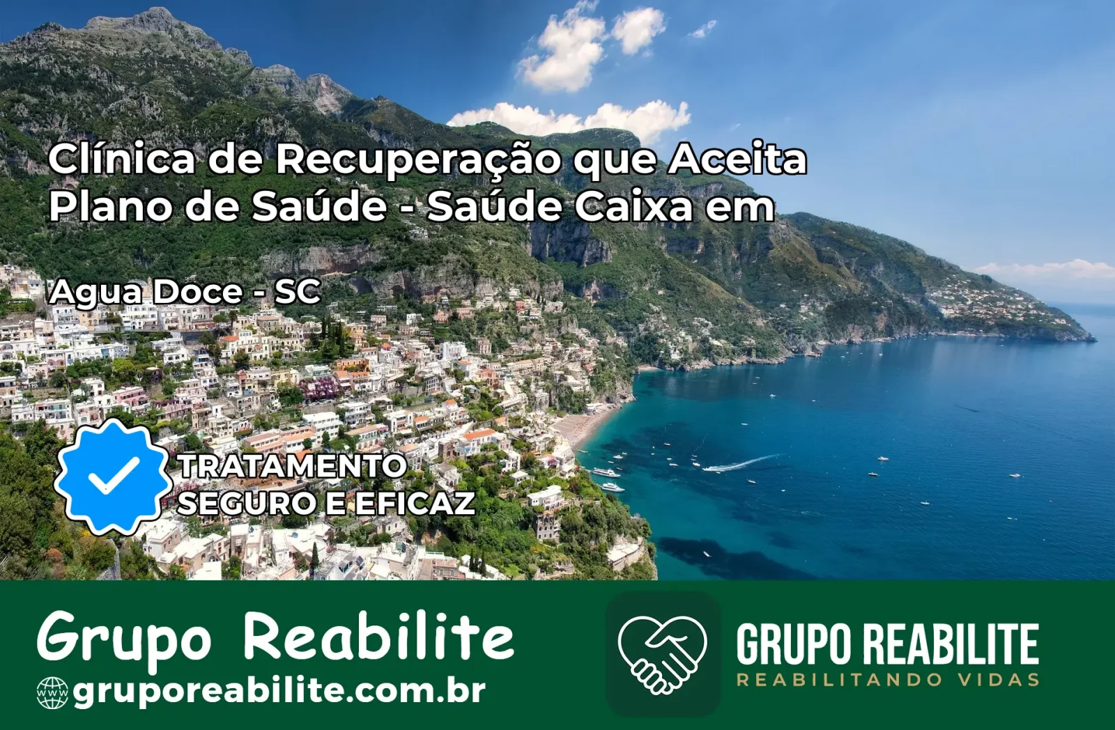 Clínica de Recuperação Saúde Caixa em Água Doce – SC | Cobertura 100%