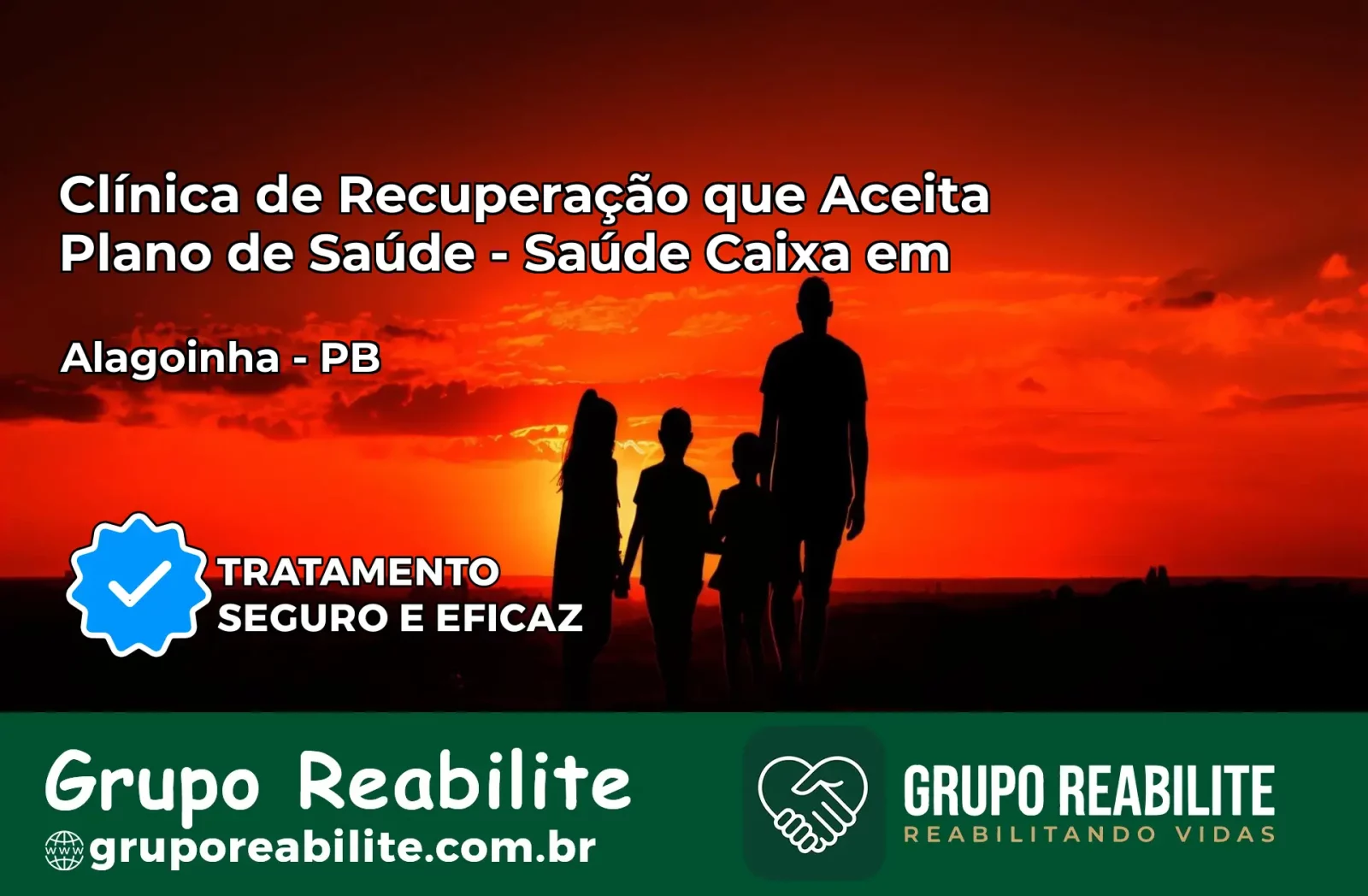 Clínica de Recuperação Saúde Caixa em Alagoinha – PB | Cobertura 100%