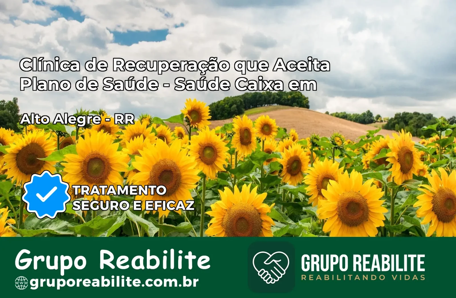 Clínica de Recuperação Saúde Caixa em Alto Alegre – RR | Cobertura 100%