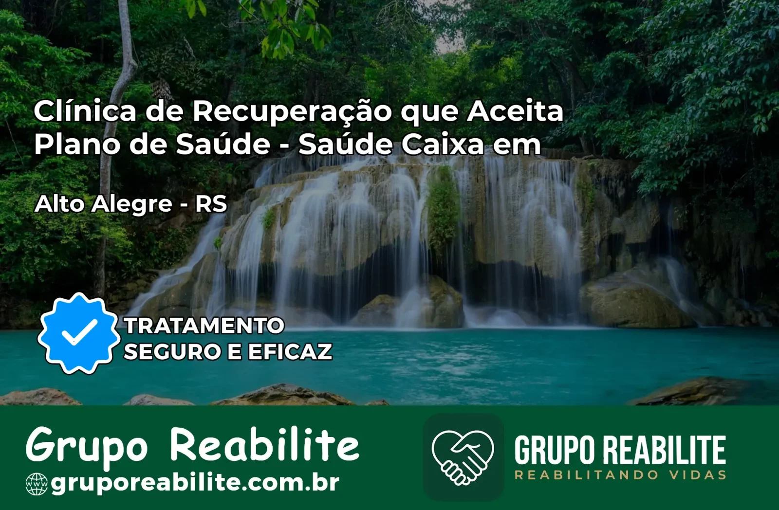 Clínica de Recuperação Saúde Caixa em Alto Alegre – RS | Cobertura 100%