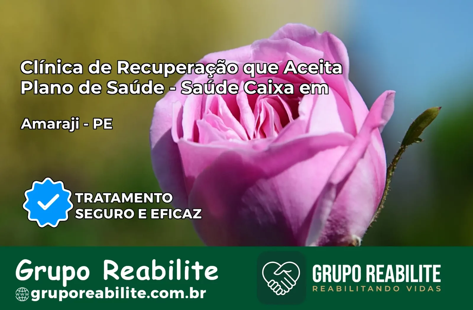 Clínica de Recuperação Saúde Caixa em Amaraji – PE | Cobertura 100%