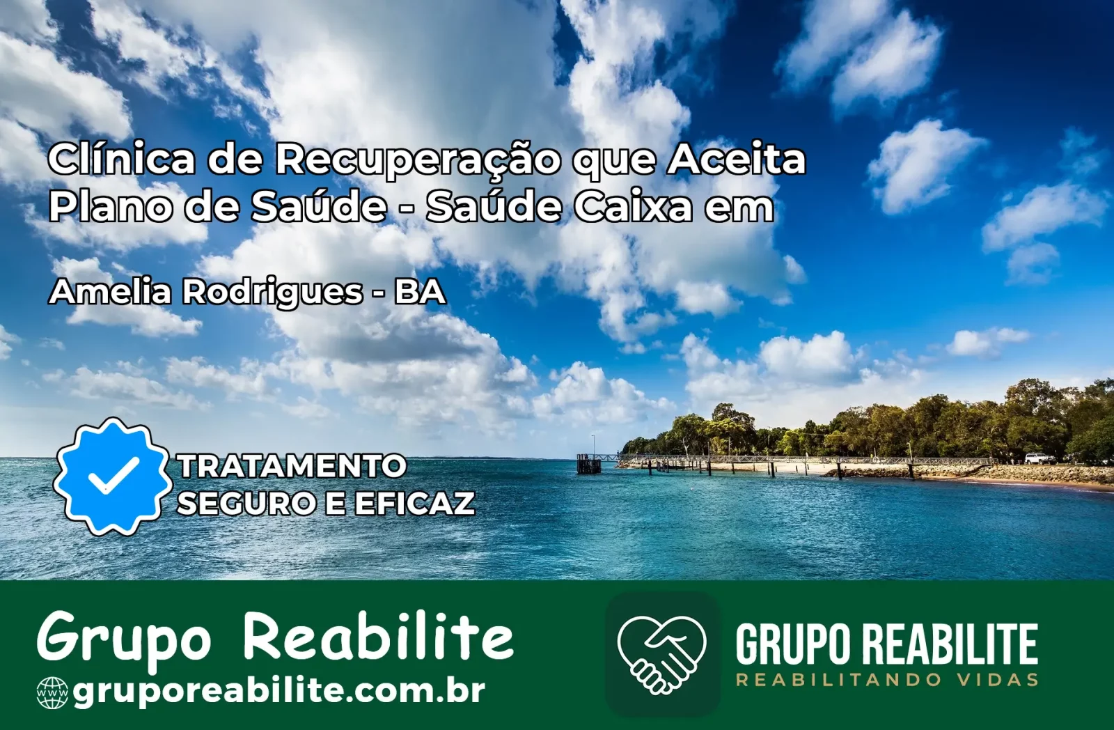 Clínica de Recuperação Saúde Caixa em Amélia Rodrigues – BA | Cobertura 100%
