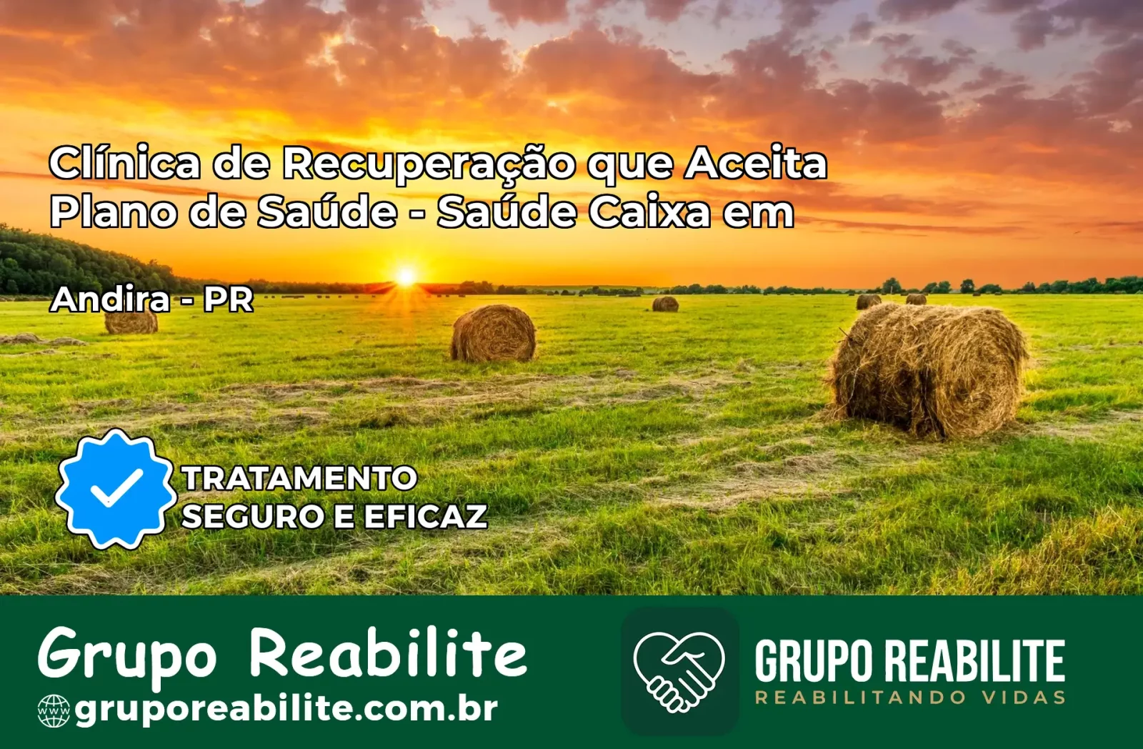 Clínica de Recuperação Saúde Caixa em Andirá – PR | Cobertura 100%