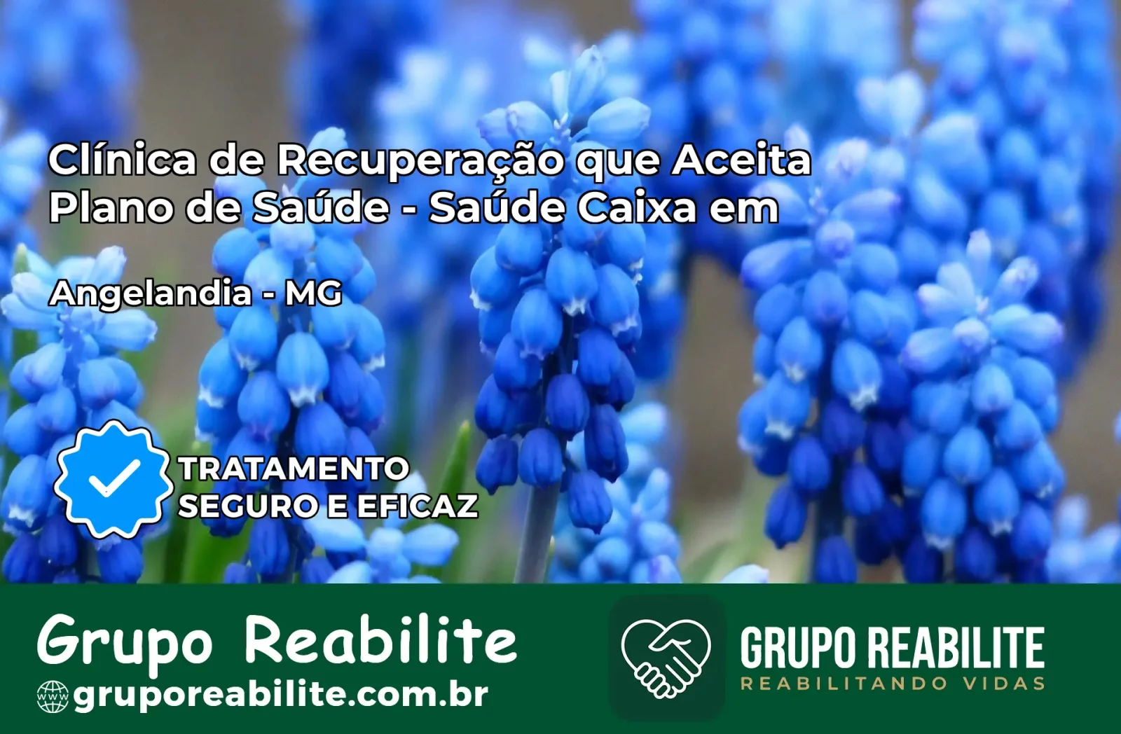 Clínica de Recuperação Saúde Caixa em Angelândia – MG | Cobertura 100%