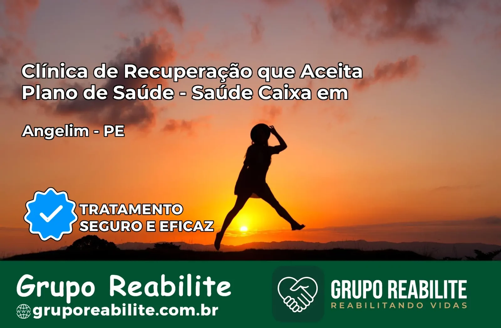Clínica de Recuperação Saúde Caixa em Angelim – PE | Cobertura 100%
