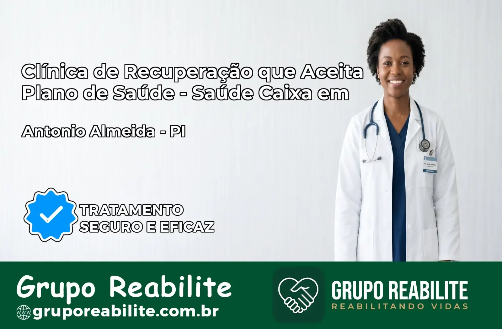 Clínica de Recuperação Saúde Caixa em Antônio Almeida – PI | Cobertura 100%