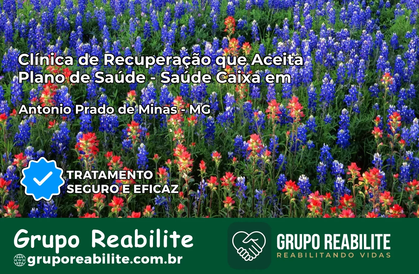 Clínica de Recuperação Saúde Caixa em Antônio Prado de Minas – MG | Cobertura 100%