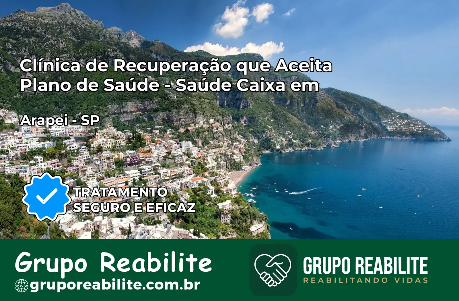 Clínica de Recuperação Saúde Caixa em Arapeí – SP | Cobertura 100%