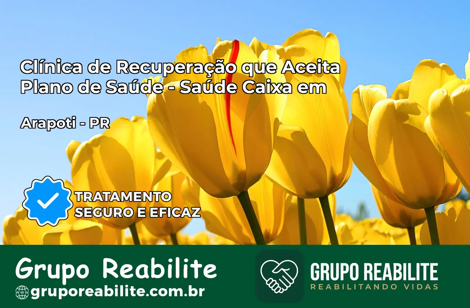 Clínica de Recuperação Saúde Caixa em Arapoti – PR | Cobertura 100%