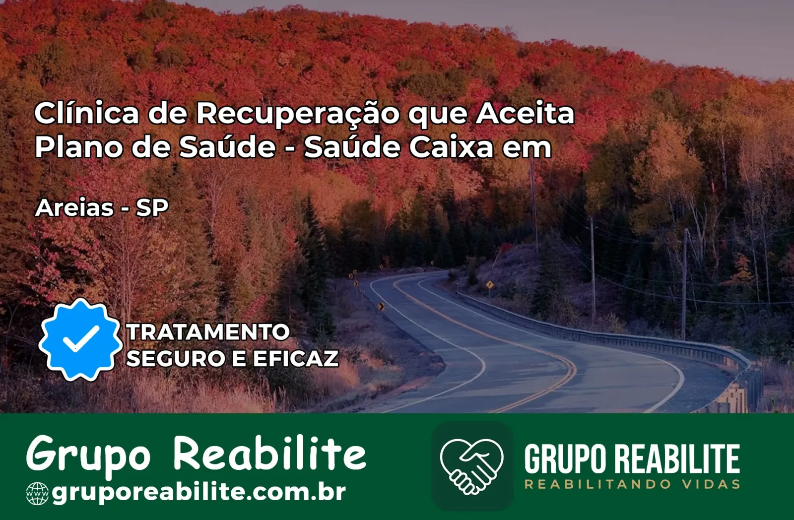 Clínica de Recuperação Saúde Caixa em Areias – SP | Cobertura 100%
