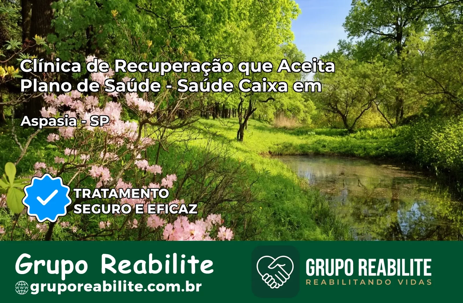 Clínica de Recuperação Saúde Caixa em Aspásia – SP | Cobertura 100%