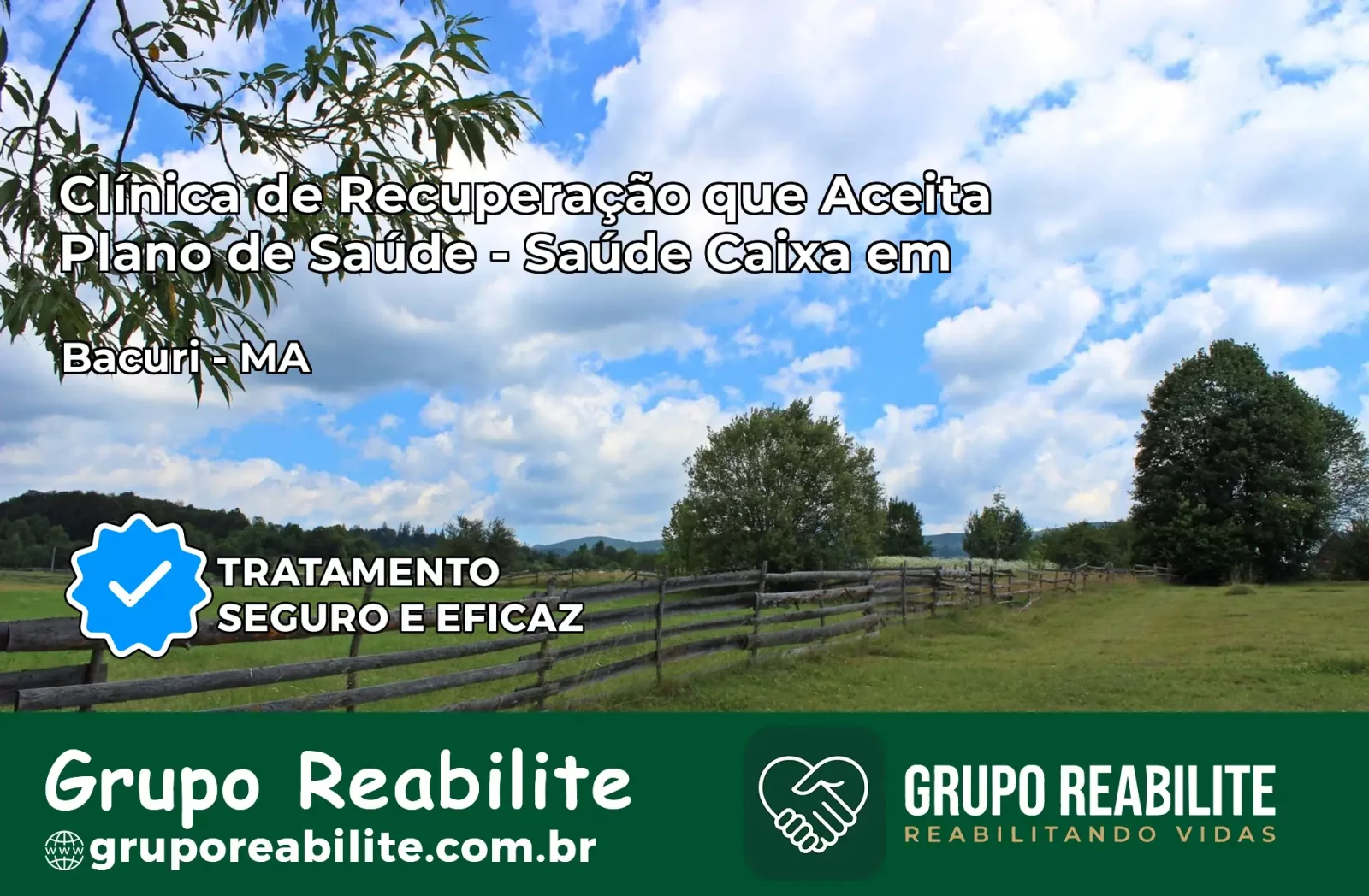 Clínica de Recuperação Saúde Caixa em Bacuri – MA | Cobertura 100%