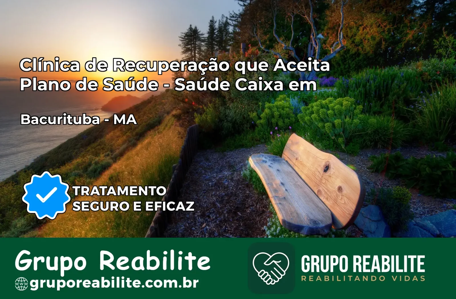 Clínica de Recuperação Saúde Caixa em Bacurituba – MA | Cobertura 100%