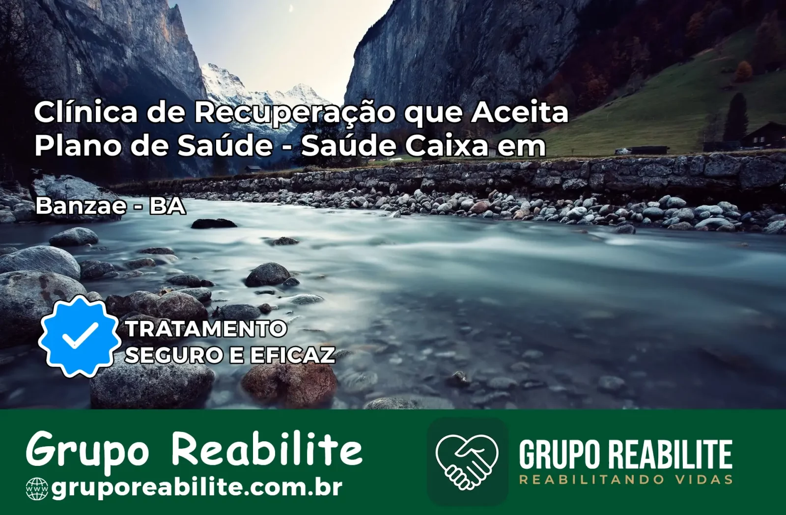 Clínica de Recuperação Saúde Caixa em Banzaê – BA | Cobertura 100%