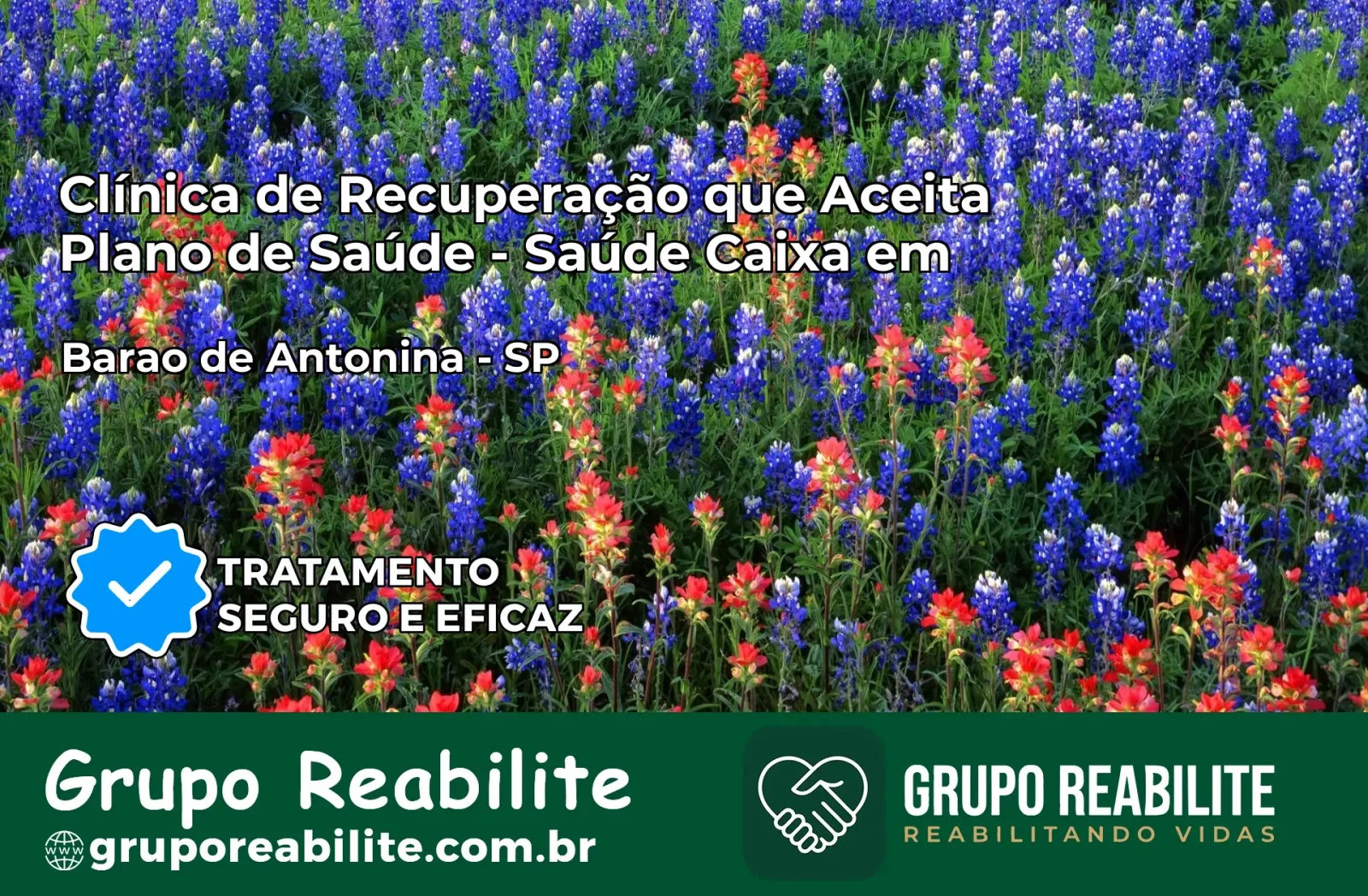 Clínica de Recuperação Saúde Caixa em Barão de Antonina – SP | Cobertura 100%