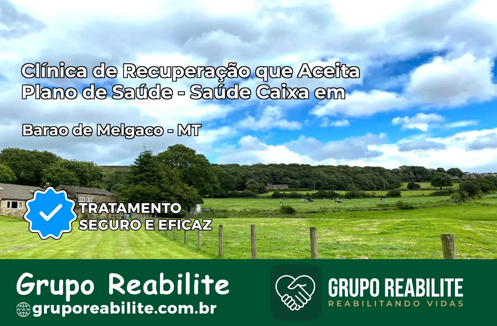 Clínica de Recuperação Saúde Caixa em Barão de Melgaço – MT | Cobertura 100%