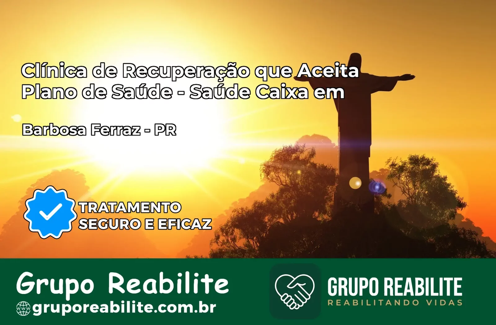 Clínica de Recuperação Saúde Caixa em Barbosa Ferraz – PR | Cobertura 100%