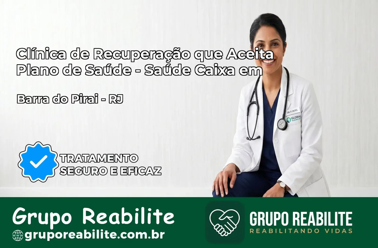 Clínica de Recuperação Saúde Caixa em Barra do Piraí – RJ | Cobertura 100%