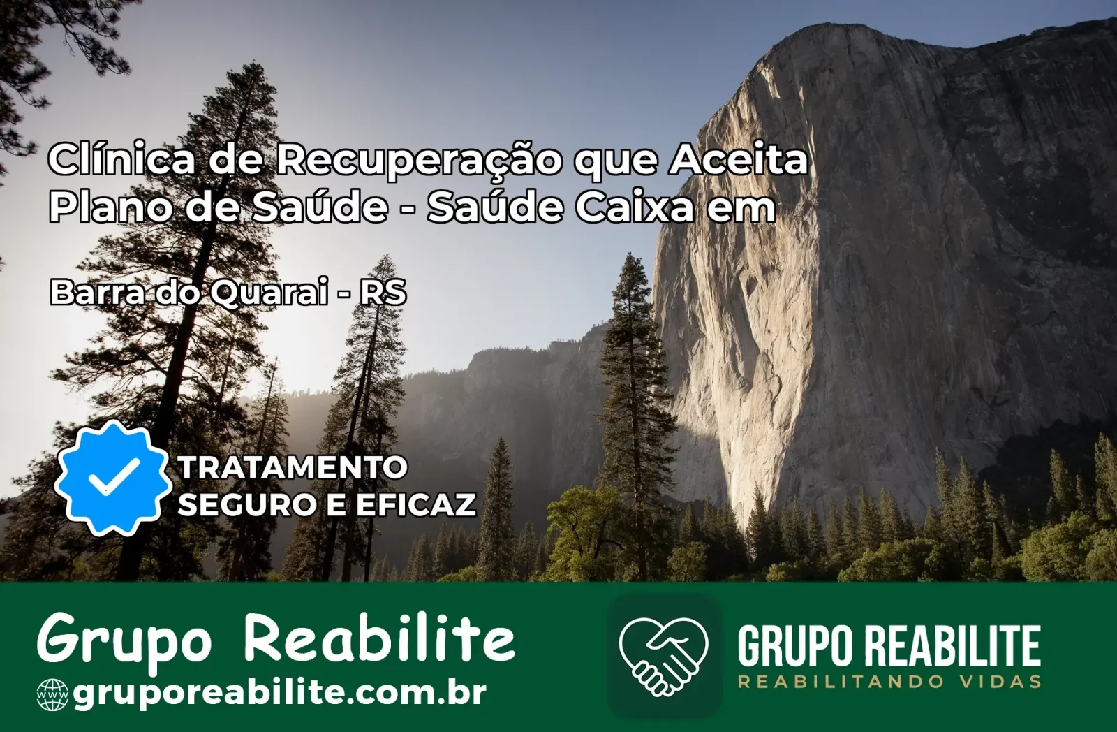 Clínica de Recuperação Saúde Caixa em Barra do Quaraí – RS | Cobertura 100%