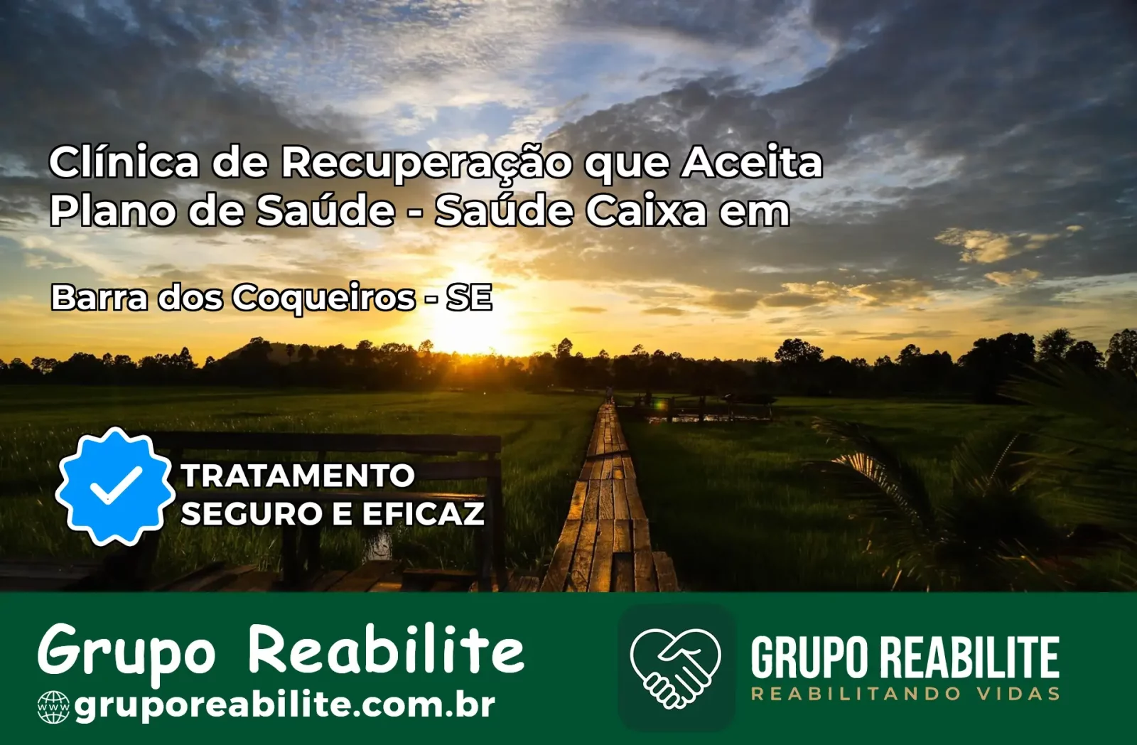 Clínica de Recuperação Saúde Caixa em Barra dos Coqueiros – SE | Cobertura 100%