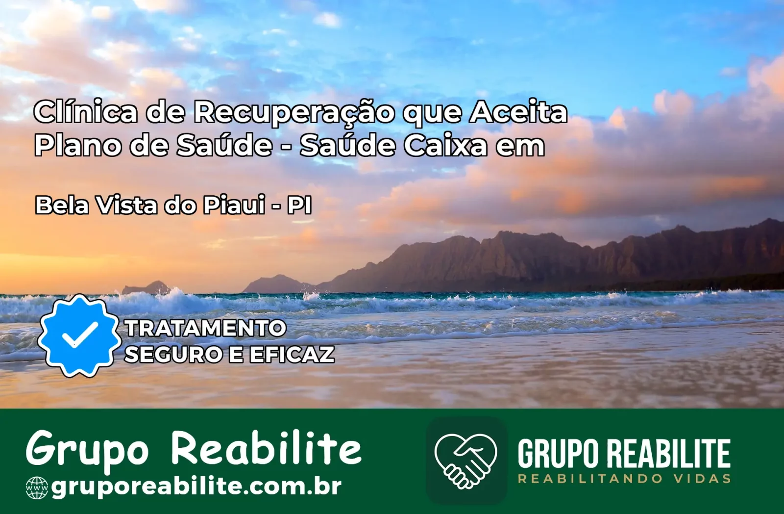 Clínica de Recuperação Saúde Caixa em Bela Vista do Piauí – PI | Cobertura 100%