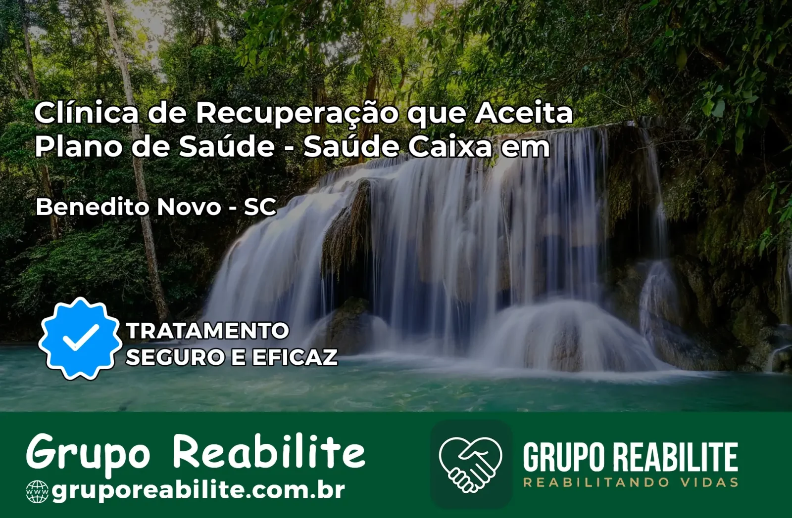 Clínica de Recuperação Saúde Caixa em Benedito Novo – SC | Cobertura 100%
