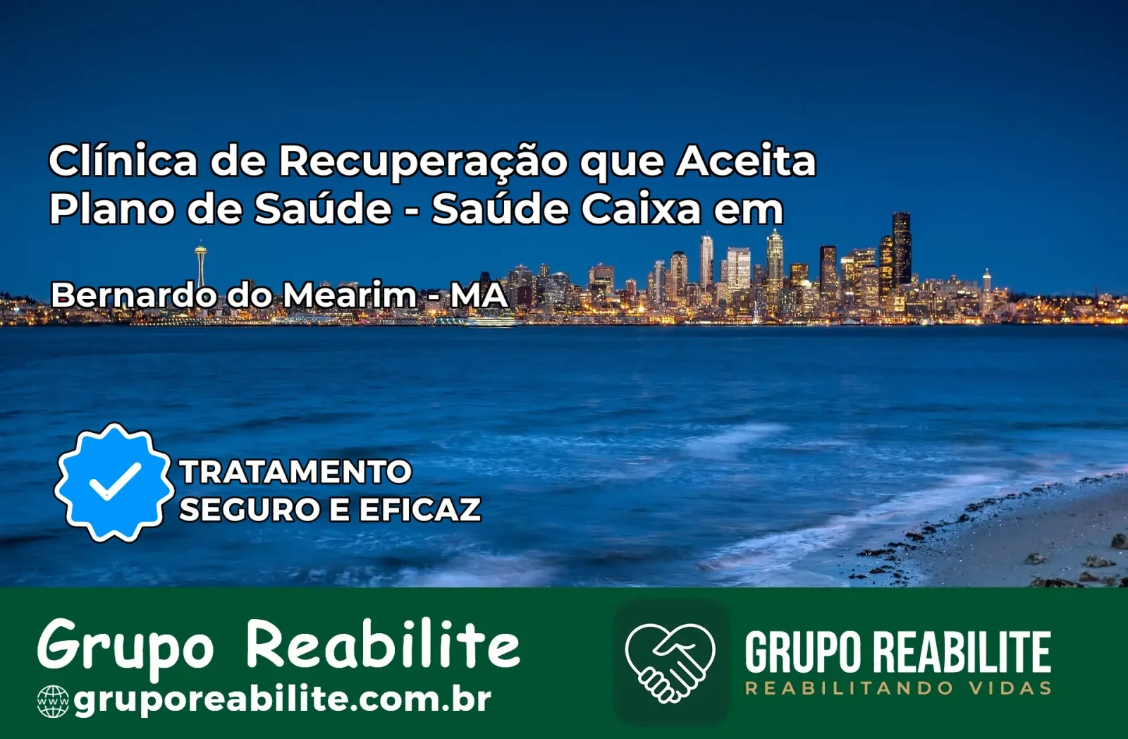 Clínica de Recuperação Saúde Caixa em Bernardo do Mearim – MA | Cobertura 100%