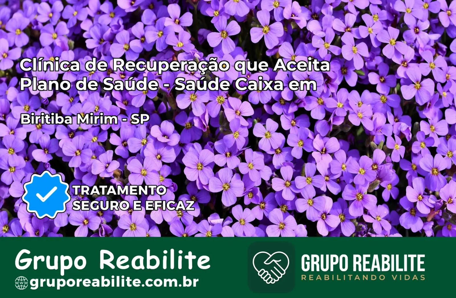 Clínica de Recuperação Saúde Caixa em Biritiba Mirim – SP | Cobertura 100%