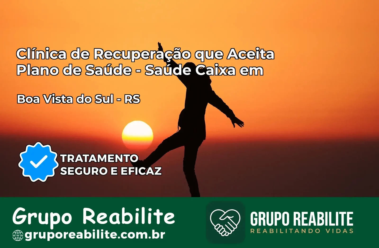 Clínica de Recuperação Saúde Caixa em Boa Vista do Sul – RS | Cobertura 100%