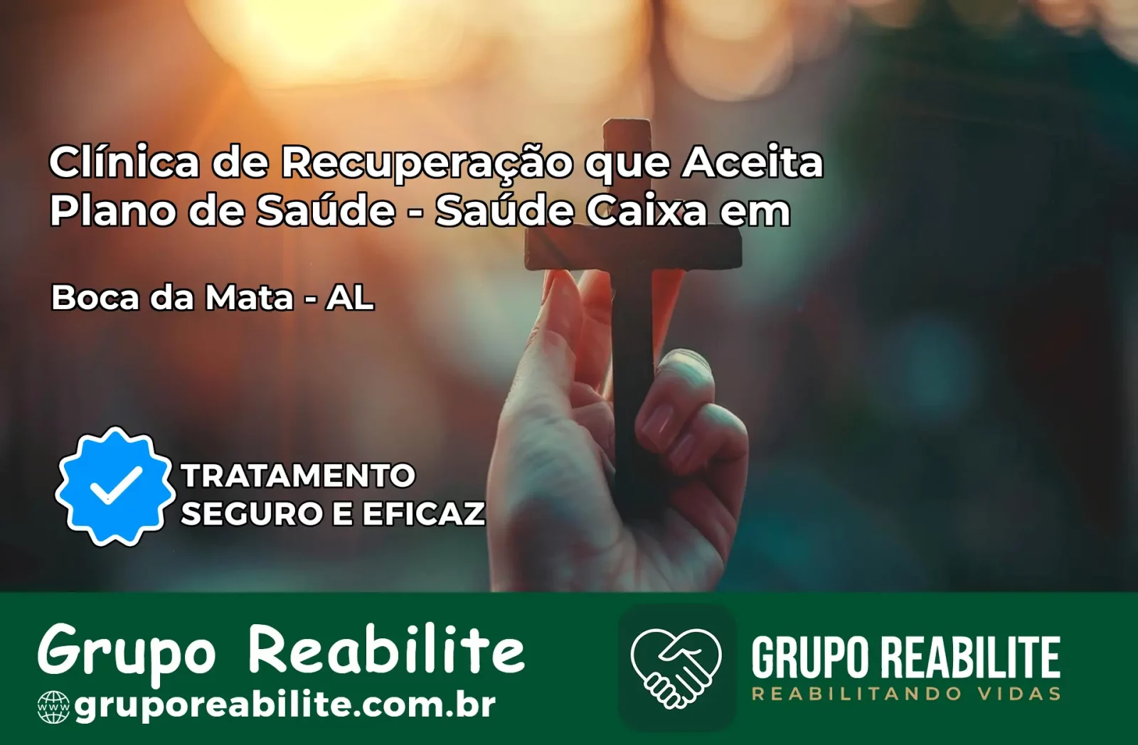 Clínica de Recuperação Saúde Caixa em Boca da Mata – AL | Cobertura 100%