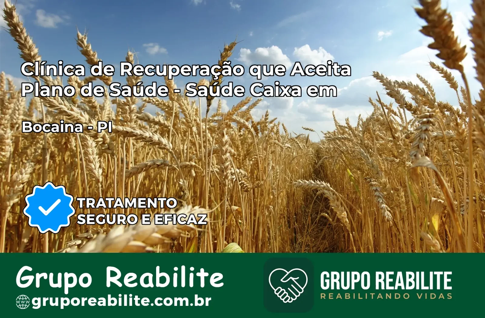 Clínica de Recuperação Saúde Caixa em Bocaina – PI | Cobertura 100%