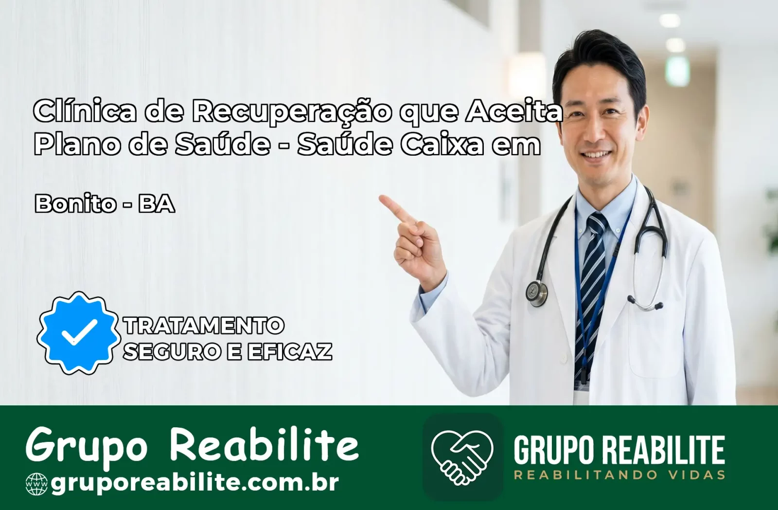 Clínica de Recuperação Saúde Caixa em Bonito – BA | Cobertura 100%