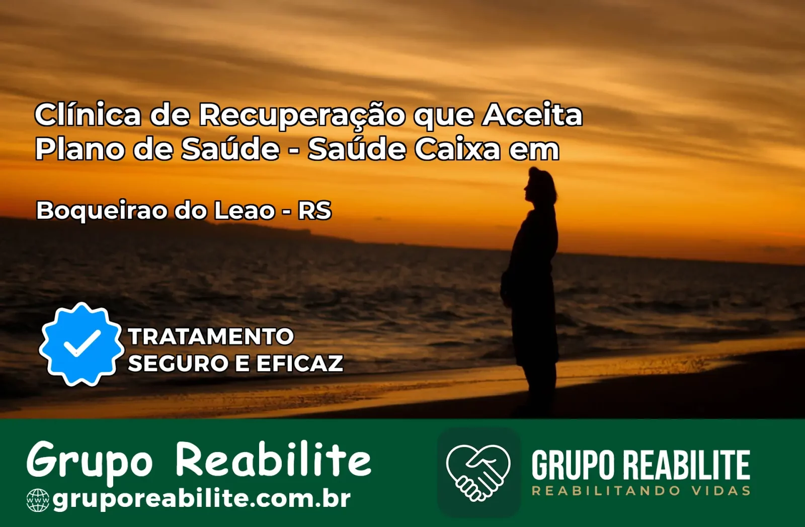 Clínica de Recuperação Saúde Caixa em Boqueirão do Leão – RS | Cobertura 100%