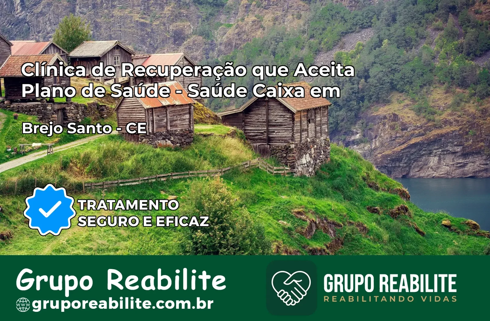 Clínica de Recuperação Saúde Caixa em Brejo Santo – CE | Cobertura 100%