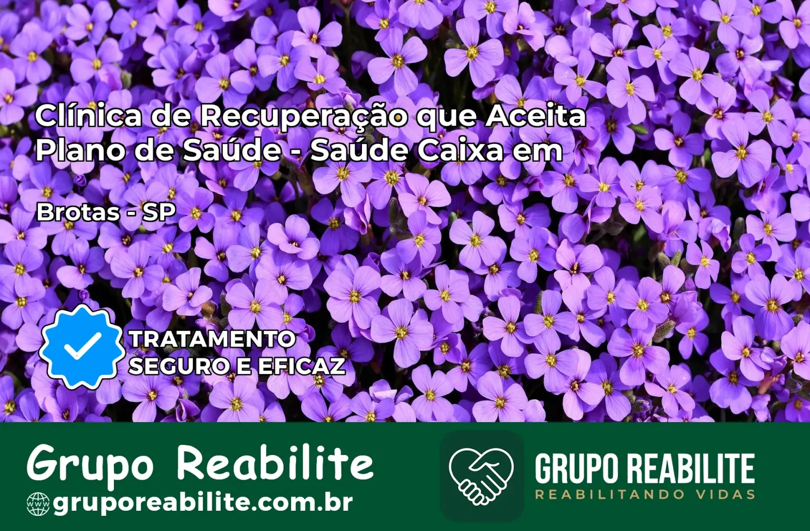 Clínica de Recuperação Saúde Caixa em Brotas – SP | Cobertura 100%