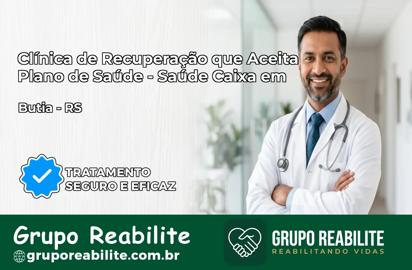 Clínica de Recuperação Saúde Caixa em Butiá – RS | Cobertura 100%