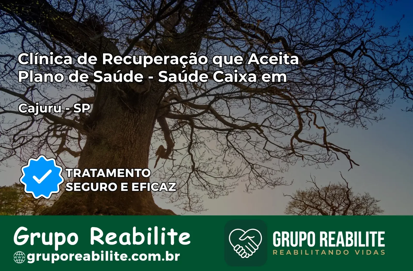 Clínica de Recuperação Saúde Caixa em Cajuru – SP | Cobertura 100%