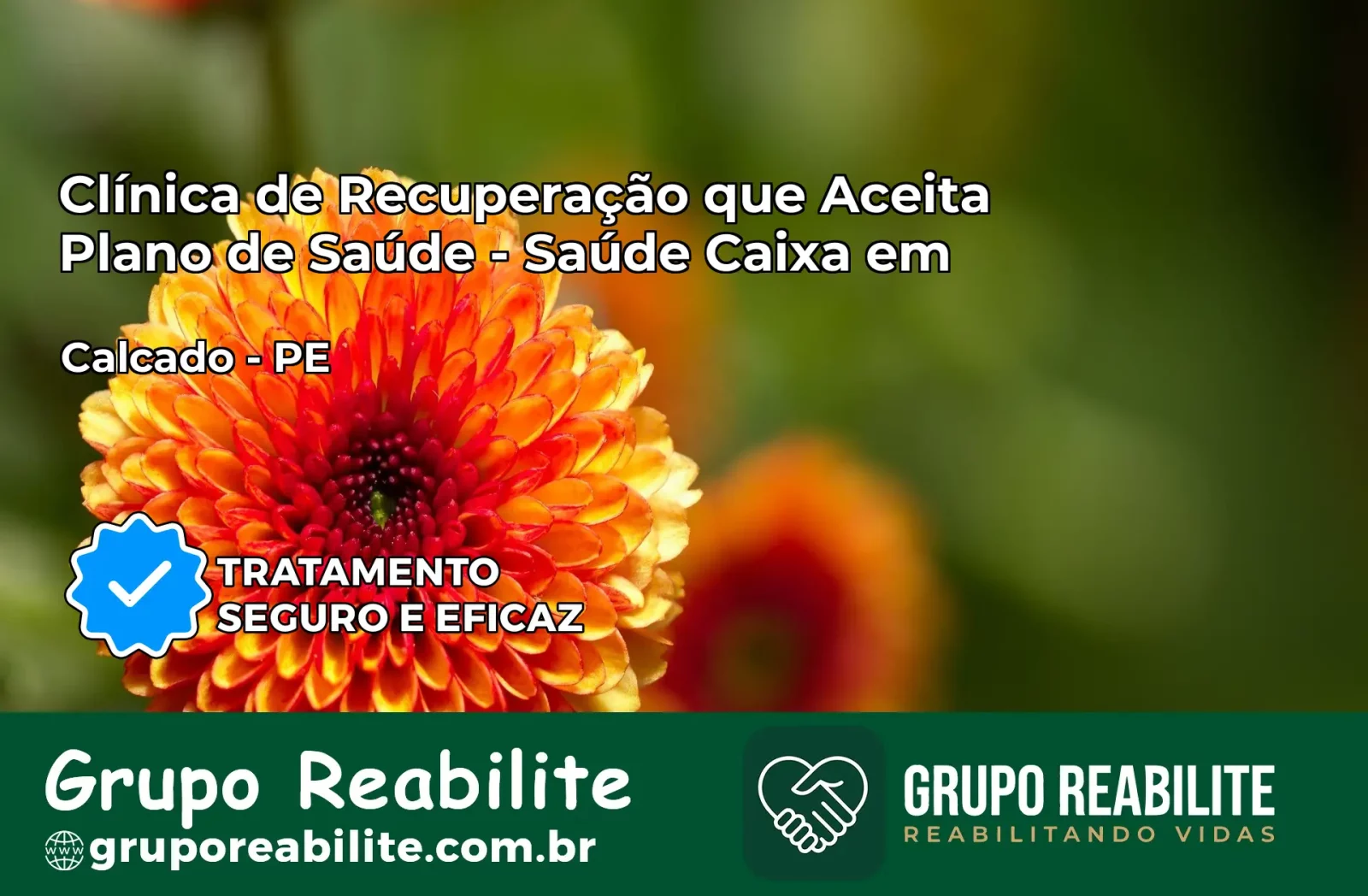 Clínica de Recuperação Saúde Caixa em Calçado – PE | Cobertura 100%