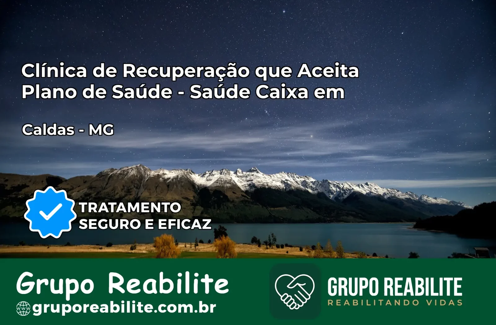 Clínica de Recuperação Saúde Caixa em Caldas – MG | Cobertura 100%