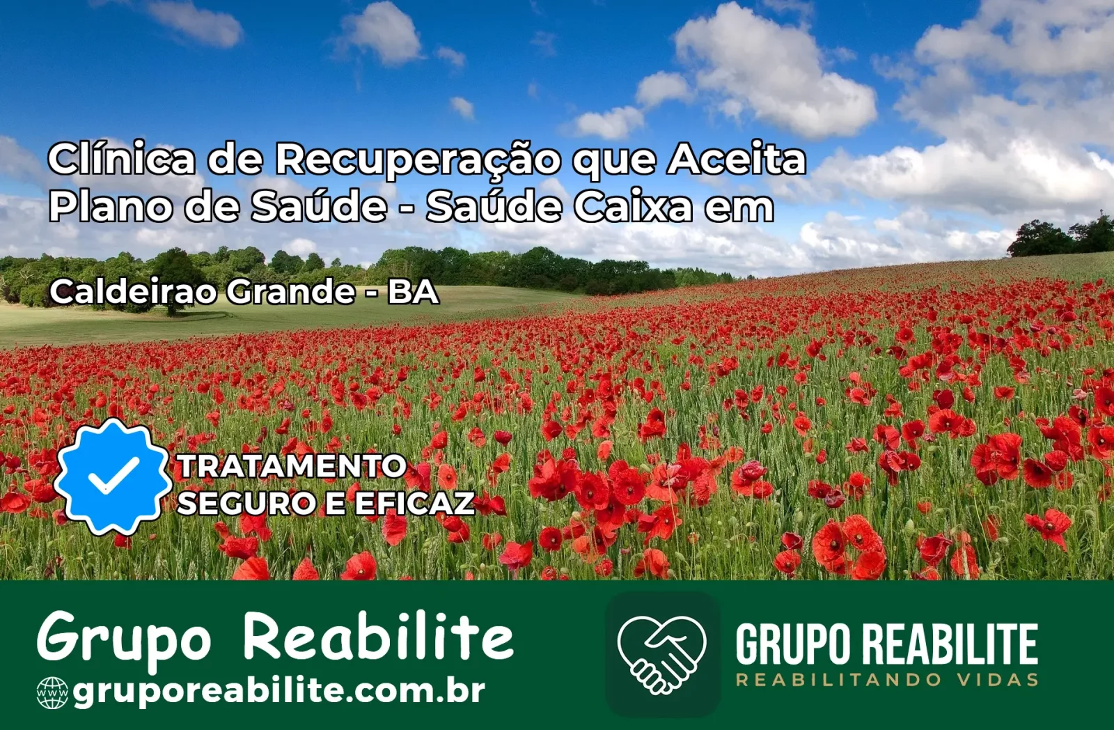 Clínica de Recuperação Saúde Caixa em Caldeirão Grande – BA | Cobertura 100%