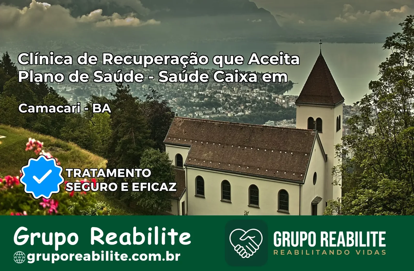 Clínica de Recuperação Saúde Caixa em Camaçari – BA | Cobertura 100%