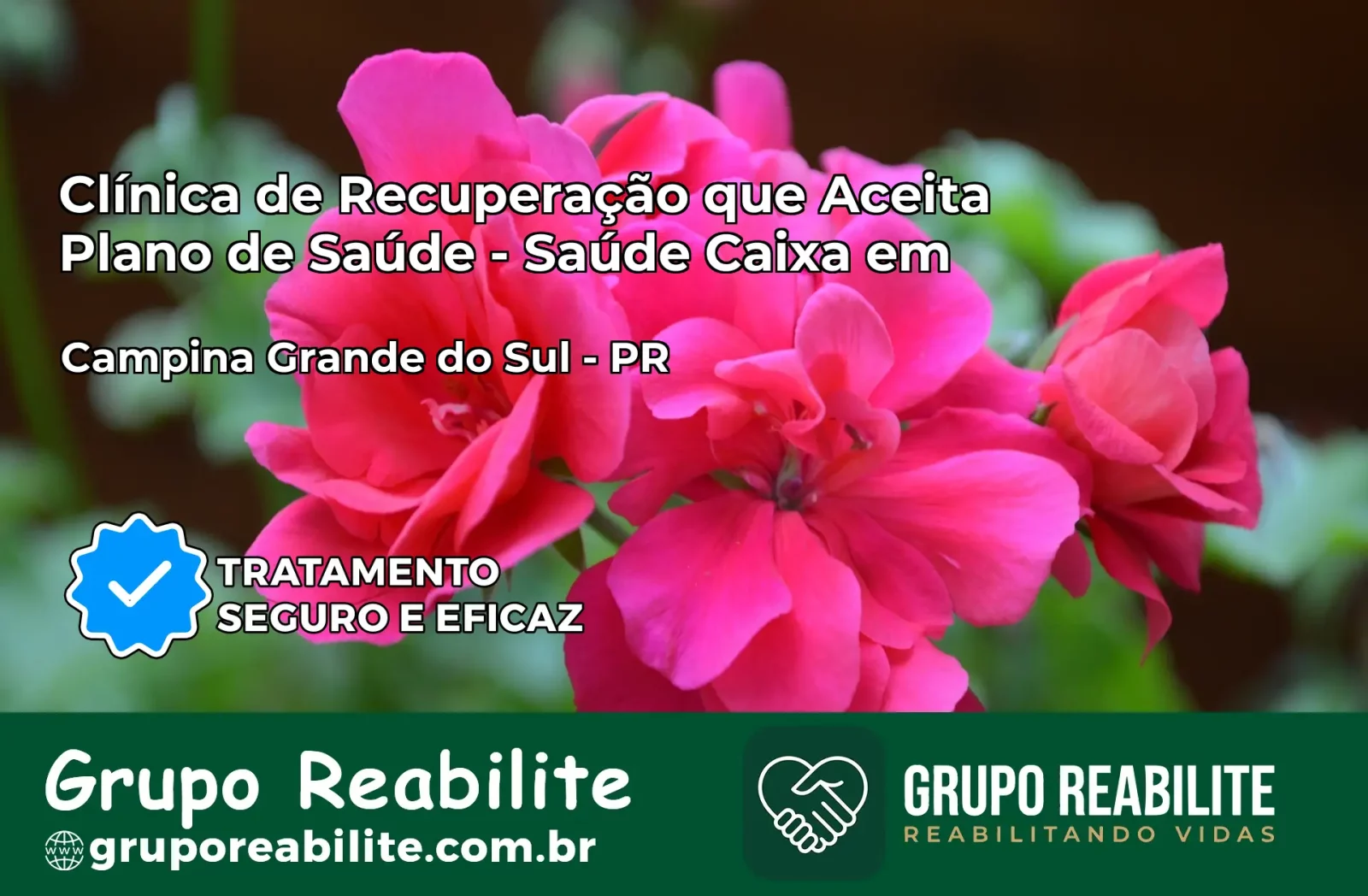 Clínica de Recuperação Saúde Caixa em Campina Grande do Sul – PR | Cobertura 100%