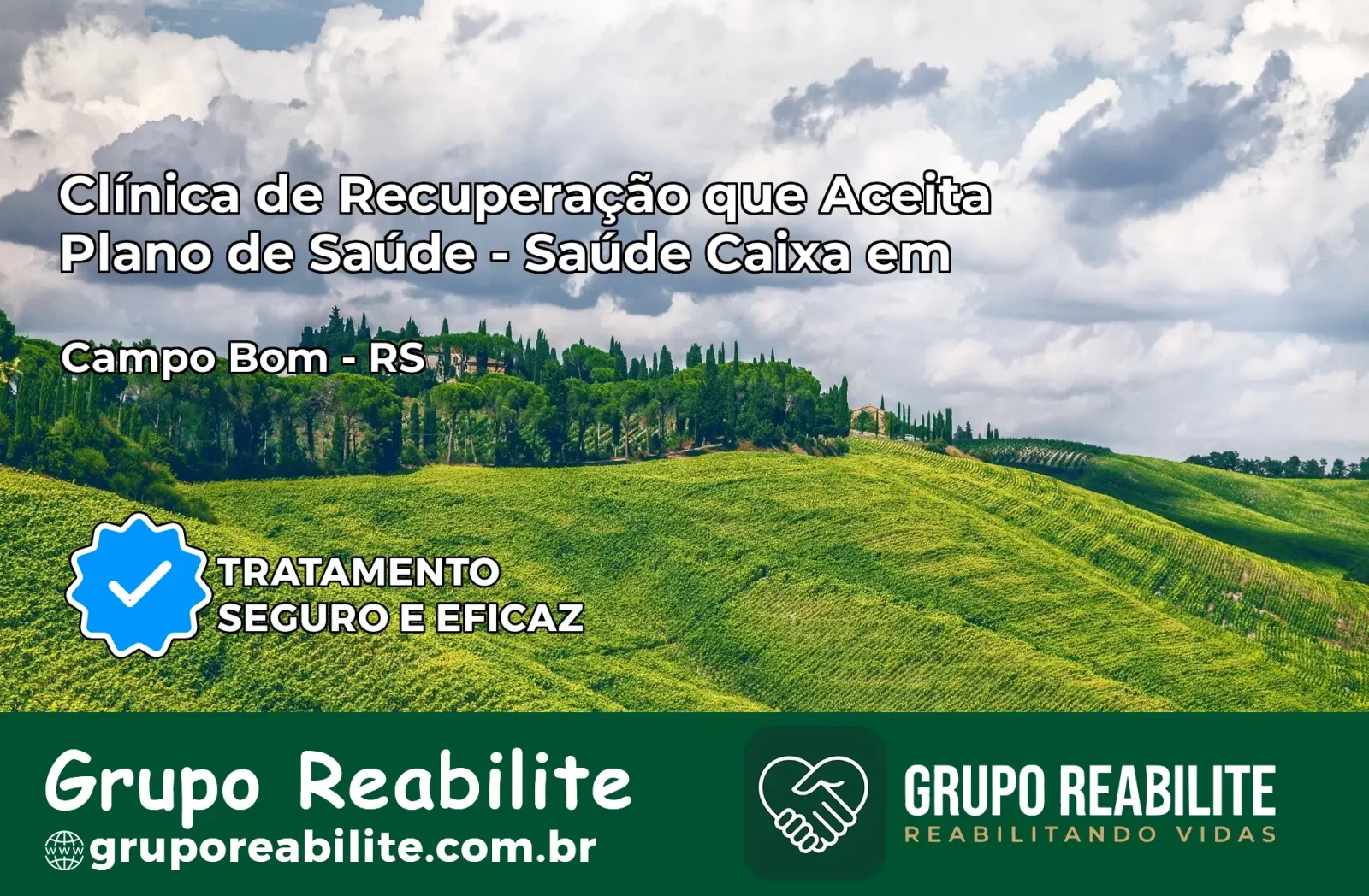 Clínica de Recuperação Saúde Caixa em Campo Bom – RS | Cobertura 100%