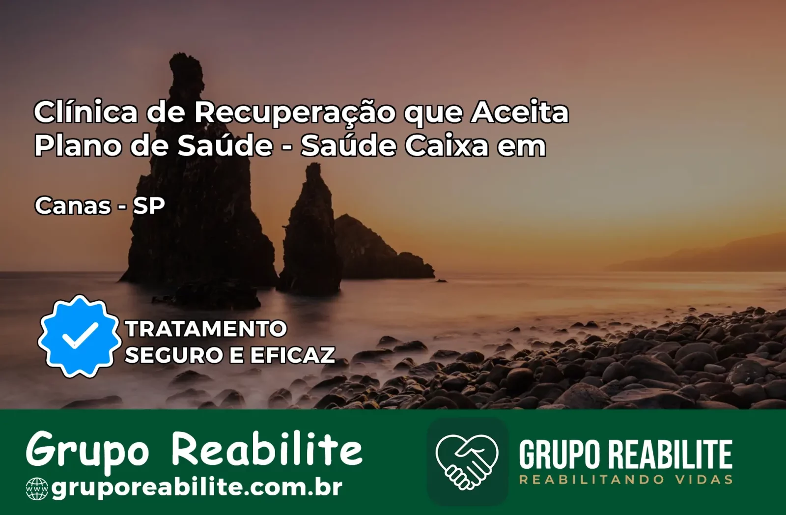 Clínica de Recuperação Saúde Caixa em Canas – SP | Cobertura 100%