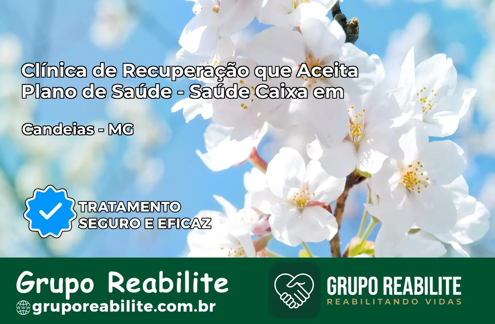 Clínica de Recuperação Saúde Caixa em Candeias – MG | Cobertura 100%